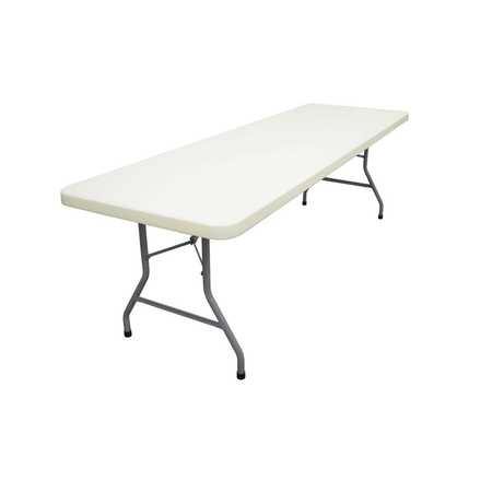 Atlas Commercial Products TitanPRO™ Plastic Folding Table, 8 Ft. x 30" Banquet PFT2-3096